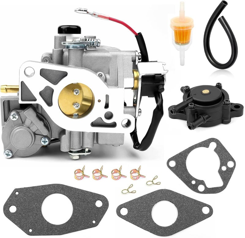 neivilu Carburetor Fuel Pump For Kohler CH20 CH25 CH730 CH740 25HP 27HP COMMAND PRO TWIN-CYLINDER (CH) Lawn Mower Engines 24-853-162-S 24-853-258-S 24-853-307-S 24-853-34-S - Image 1